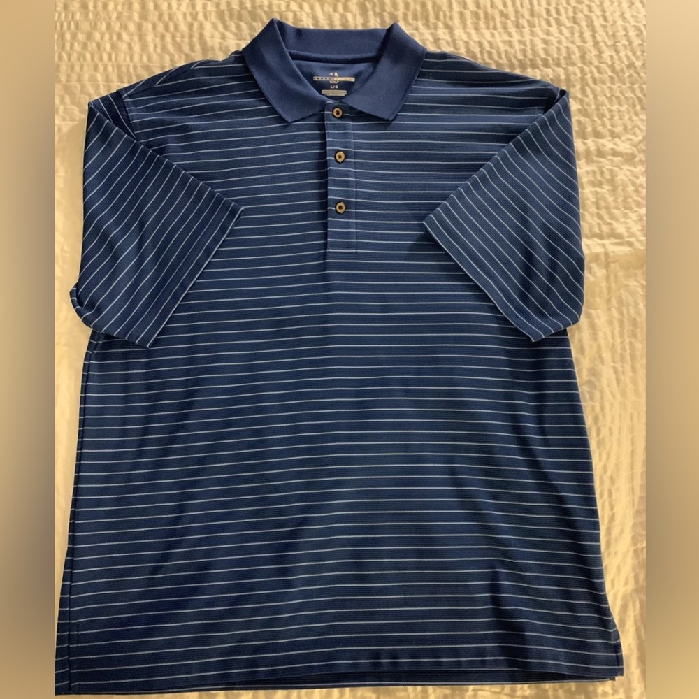 Men's Grand Slam Golf Short Sleeve Polo Shirt Size L, Large